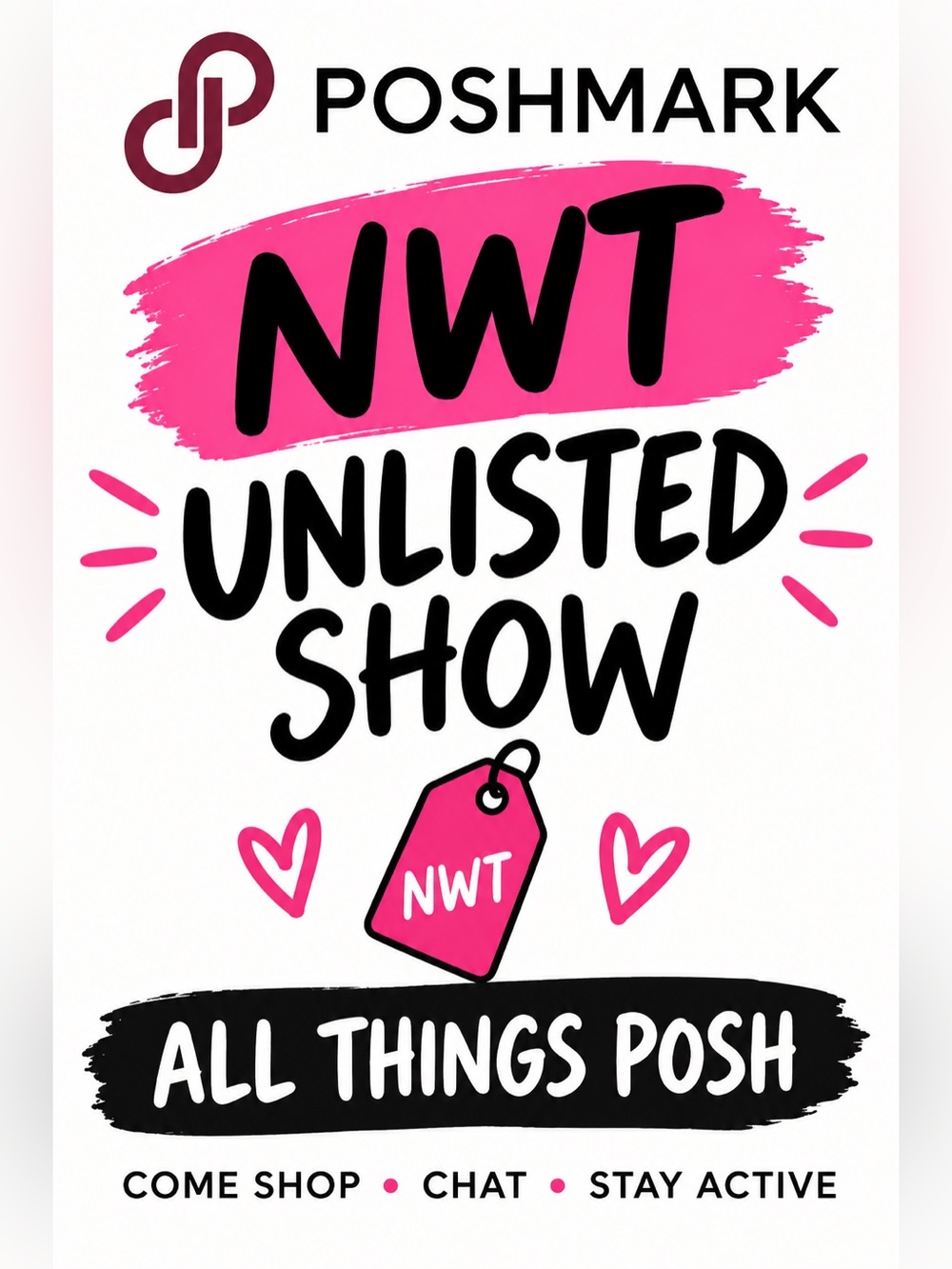 NWT Unlisted Show Graphic - Pink